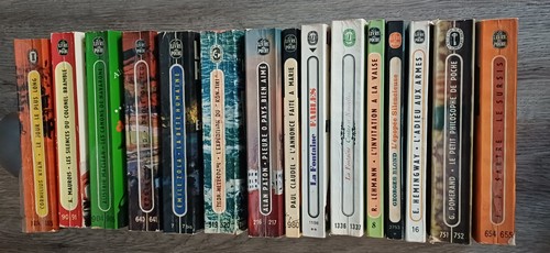 Lot livres poche - 15, anciens
