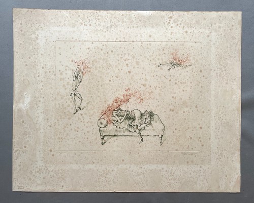 Hans bellmer gravure signée - hans,