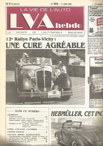 Vie auto n - vie, l'auto