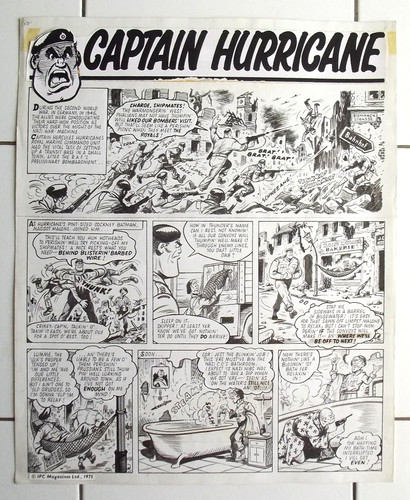 Planche originale captain - planche,