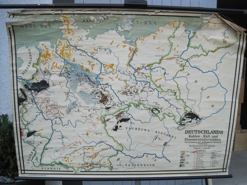 Schul wandkarte allemagne - schul-wandkarte,