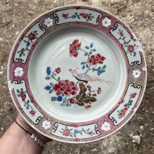Assiette compagnie des indes - compagnie,