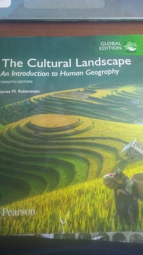 The cultural landscape an - the, :