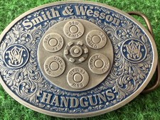 BOUCLE DE CEINTURON AMÉRICAINE  ORIGINALE DES ANNÉES 1993  SMITH & WESSON
