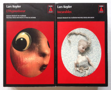 Lot Lars Kepler - L’Hypnotiseur / Incurables - Actes Sud 2013 TBE