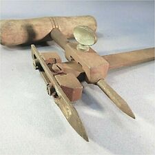 COMPAS DE BOURRELIER @ SHIPPING WORLDWIDE - Cuir Outil Métier Art populaire