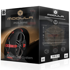 Lot de 2 chaînes à neige en