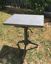 AF441 TABLE INDUSTRIELLE DESSERTE MEUBLE ATELIER TRIPODE METAL DESIGN LOFT