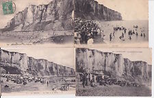 Lot 4 cartes postales