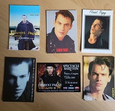FLORENT PAGNY LOT 6 CARTES POSTALES VINTAGE COLLECTION MUSIQUE CHANTEUR VARIÉTÉS