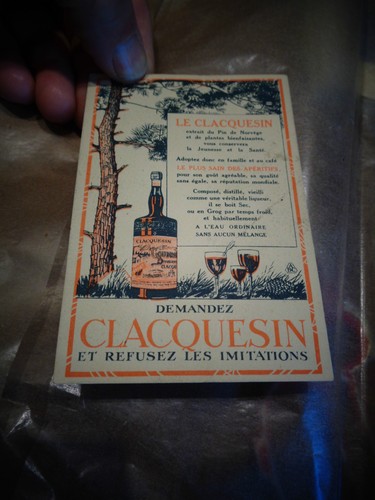 Ancienne petite publicité - ancienne,