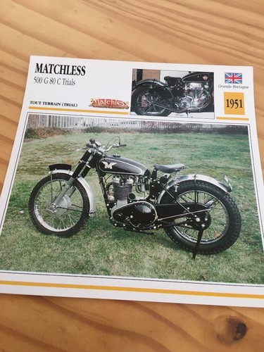 Matchless 500 g80 trial 1951 - 500,