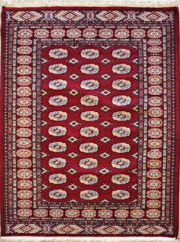 Rugstc 4x6 bokhara jaldar red - 4x6,