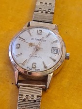 Vintage montre lady Michel Herbelin Cal ETA 2369 Automatique Manque Le Remontoir