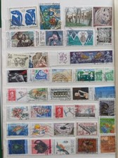 Collection De 39 Timbres Postes Anciens France Neuf Et Obl! Sous Album 
