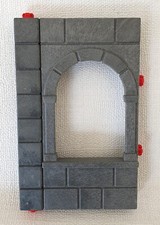 MUR DE PROTECTION GRIS CHATEAU DRAGON ROUGE 3269 PLAYMOBIL  12 x 7.5 cm