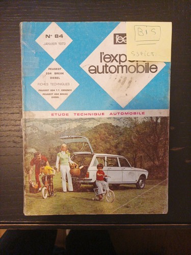 Revue technique peugeot - peugeot, 204