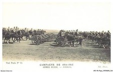 APJP6-0435-RUSSIE - CAMPAGNE DE 1914-1915 - armée russe - artillerie