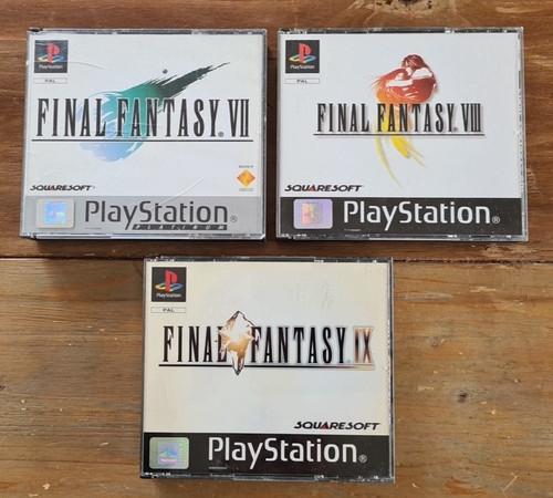 Lot ps1 pal final - final, fantasy