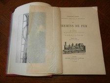 Les chemins de fer  H. Gossin illustré Bibliothèque scientifique industrielle