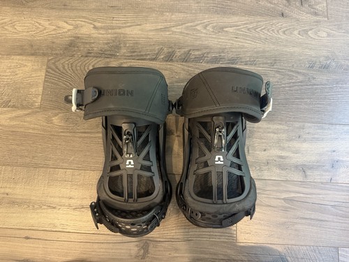 Union snowboard bindings pair - snowboard,