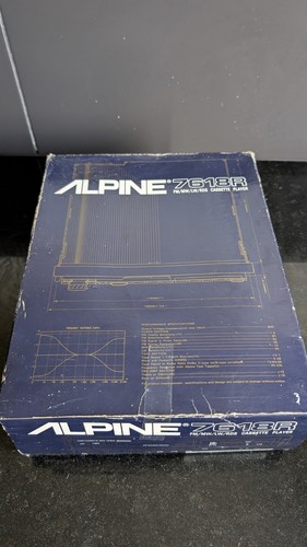 Vintage alpine 7618r - alpine,