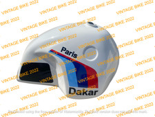 CONVIENT POUR BMW R80 GS PARIS DAKAR 32 LITRES RÉSERVOIR ESSENCE ACIER BLANC ...
