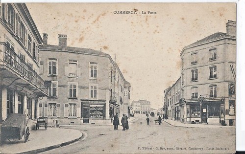 Cpa commercy la poste - -, (55)