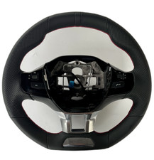 Habillage Volant en Cuir Noir