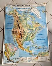 ancienne carte affiche