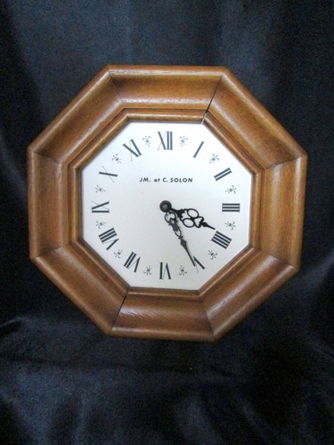 Horloge murale quartz bois - horloge,