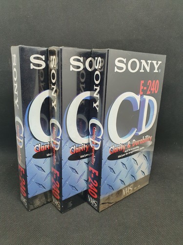 Vhs 240 vierge - x6,