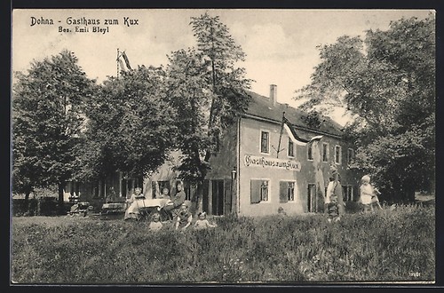 Carte postale dohna - postale, auberge