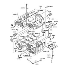 KAWASAKI Z ZR 750 2007-2012