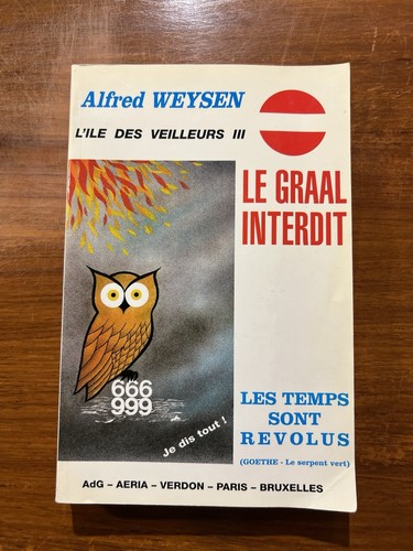 Graal interdit île des - le,