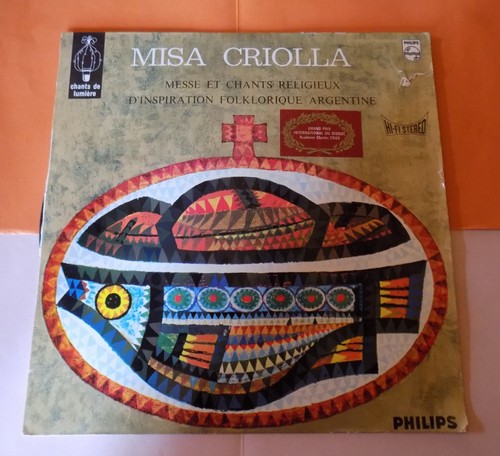 Vinyle 33t misa - vinyle, criolla