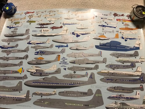 Affiche poster avions - poster,