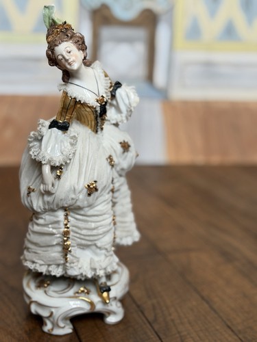Antique dresden lace - , muller