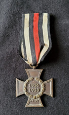 Croix Médaille 1914-1918 Empire Allemand WW1 German Medal Cross