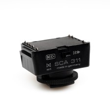 Metz SCA Adapter 311 Flash TTL Shoe System 300 Canon A-1 AE-1 Program F1 New T90