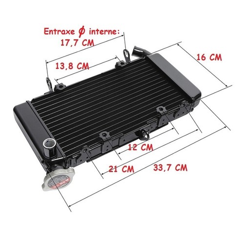 Radiateur cbr500r cbr - radiateur, 500r