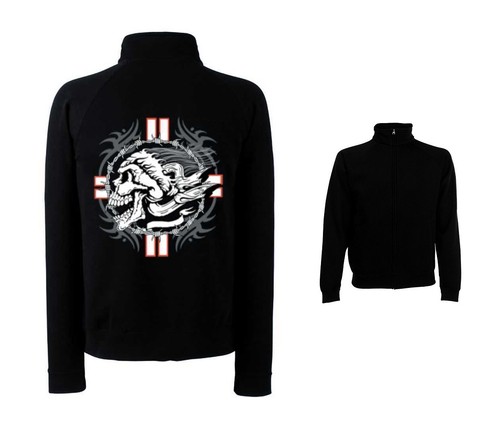 Veste sweatshirt noir - sweatshirt, tatouage
