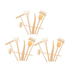  3 Set Accessoires De Jardin