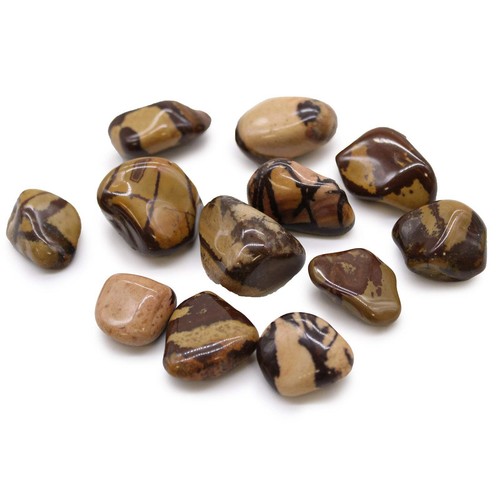 12x pierres taillées - taillées, jaspe