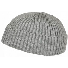 Bonnet Docker Gris en Laine