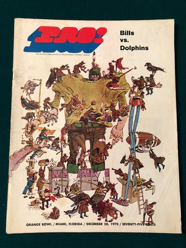 1970 miami dolphins buffalo - dolphins, vs