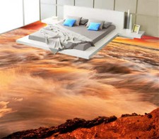 Le Ciel Pourpre 3D Sols Mural