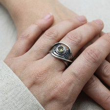 Bague Péridot Argent 925