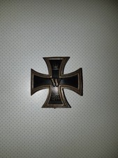 croix de fer en argent (EKI) WWI   I classe 1914 de couleur noir. 