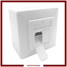 Double Prise Réseau RJ45 Cat